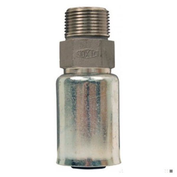 Holedall Uni-Range Coupling, 1 ID x 1-34/64 to 1-38/64 OD in Nominal, MNPT, Carbon Steel/Stainless,